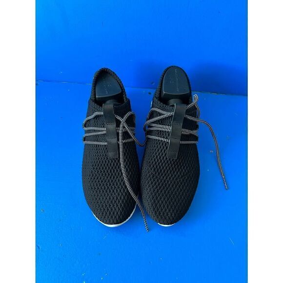 Cole Haan ZeroGrand Quilted Casual Sneakers Black Stretch Textile/Leather 8B - Picture 3 of 8